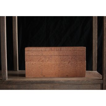 稀少材 総玉杢欅 小箱　X237 