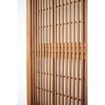 障子枠付 白木格子戸 2枚1組　L1024YD 