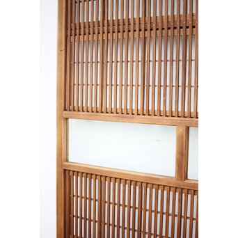 障子枠付 白木格子戸 2枚1組　L1024YD 