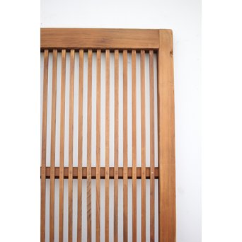 にかわガラス 白木格子戸 2枚1組　L1025 