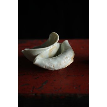 初期伊万里 陶片 馬上盃 ひっつき鎬盃　P191 