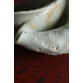 初期伊万里 陶片 馬上盃 ひっつき鎬盃　P191 