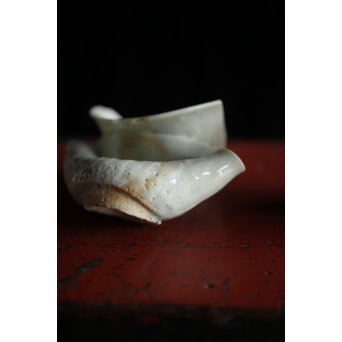 初期伊万里 陶片 馬上盃 ひっつき鎬盃　P191 