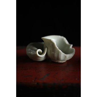 初期伊万里 陶片 馬上盃 ひっつき鎬盃　P191 