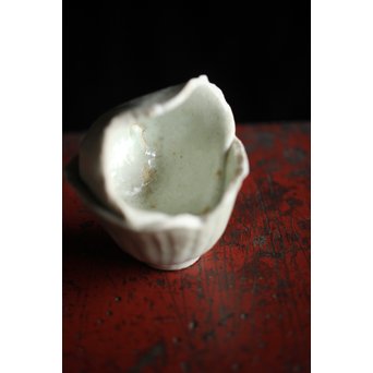 初期伊万里 陶片 馬上盃 ひっつき鎬盃　P191 