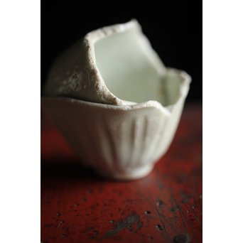 初期伊万里 陶片 馬上盃 ひっつき鎬盃　P191 