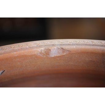 九々鱗 青木木米 素焼/白泥 十六羅漢彩色 涼炉/瓶掛　P192 