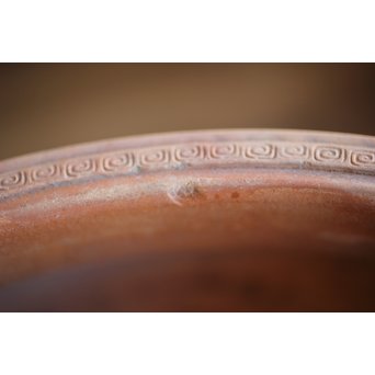 九々鱗 青木木米 素焼/白泥 十六羅漢彩色 涼炉/瓶掛　P192 