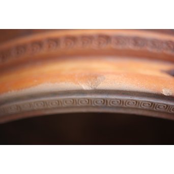 九々鱗 青木木米 素焼/白泥 十六羅漢彩色 涼炉/瓶掛　P192 