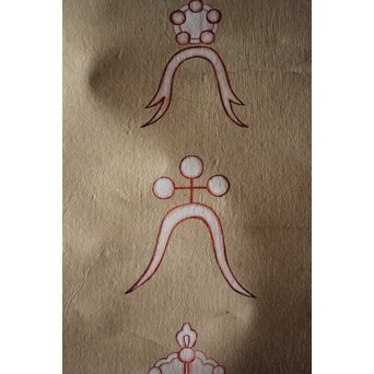 十種神宝/とくさのかんだから 紙本掛軸　Z217 