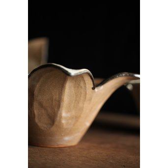 二代 宮川/真葛香山 乾山意 百合花椀 4客　P195 