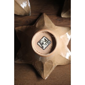 二代 宮川/真葛香山 乾山意 百合花椀 4客　P195 