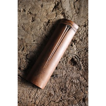 二世 伊藤小平 木彫割竹型 茶合　X239 