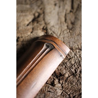 二世 伊藤小平 木彫割竹型 茶合　X239 