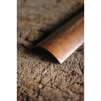 二世 伊藤小平 木彫割竹型 茶合　X239 