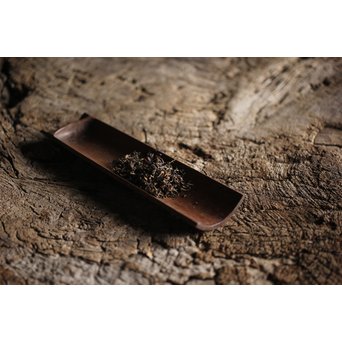 二世 伊藤小平 木彫割竹型 茶合　X239 