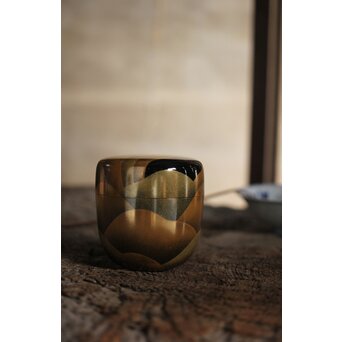 而妙斎極 岡澤起幸 遠山マキエ大棗　Q108 