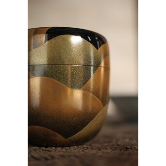 而妙斎極 岡澤起幸 遠山マキエ大棗　Q108 