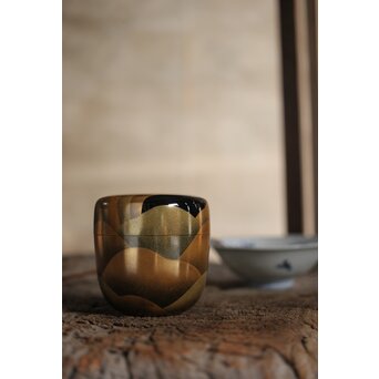 而妙斎極 岡澤起幸 遠山マキエ大棗　Q108