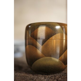 而妙斎極 岡澤起幸 遠山マキエ大棗　Q108 