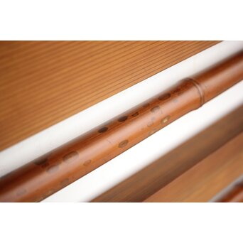 斑竹/支那竹の欄間 2枚1組　R2556 