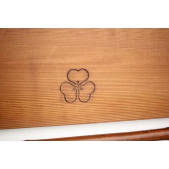 斑竹/支那竹の欄間 2枚1組　R2556 