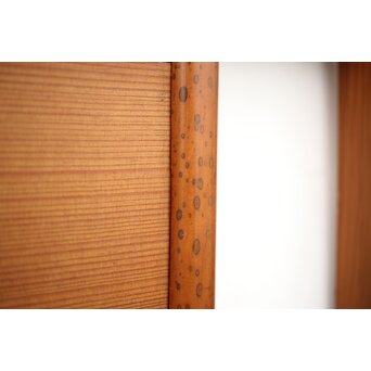 斑竹/支那竹の欄間 2枚1組　R2556 