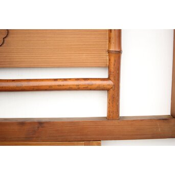 斑竹/支那竹の欄間 2枚1組　R2556 