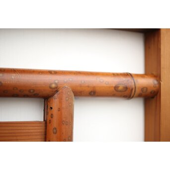 斑竹/支那竹の欄間 2枚1組　R2556 