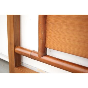 斑竹/支那竹の欄間 2枚1組　R2556 