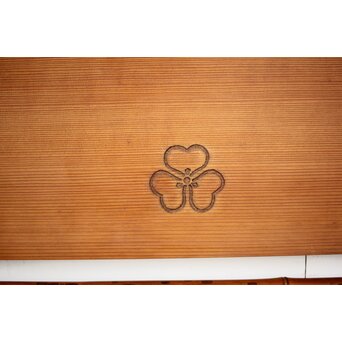 斑竹/支那竹の欄間 2枚1組　R2556 