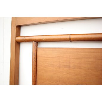 斑竹/支那竹の欄間 2枚1組　R2556 