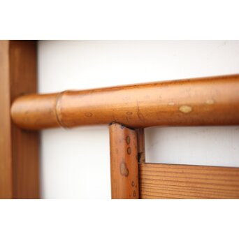 斑竹/支那竹の欄間 2枚1組　R2556 