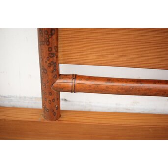 斑竹/支那竹の欄間 2枚1組　R2556 