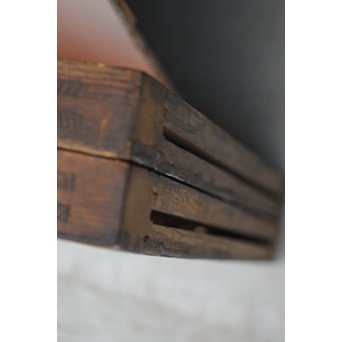 オレンジプレス色ガラス 明り取り/欄間 2枚1組　GD1281 