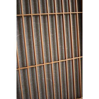 雲竜ガラス 白木書院 2枚1組　R2564 