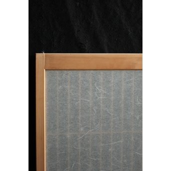 雲竜ガラス 白木書院 2枚1組　R2564 