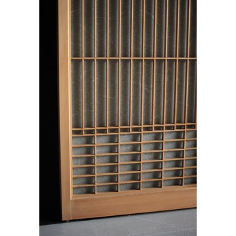 雲竜ガラス 白木書院 2枚1組　R2564 