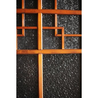 プレスガラスのレトロドア　GD1282 