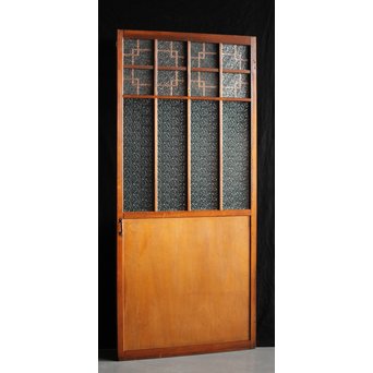 プレスガラスのレトロドア　GD1282 