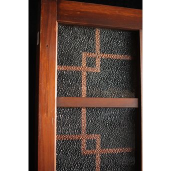 プレスガラスのレトロドア　GD1282 