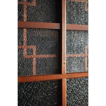 プレスガラスのレトロドア　GD1282 