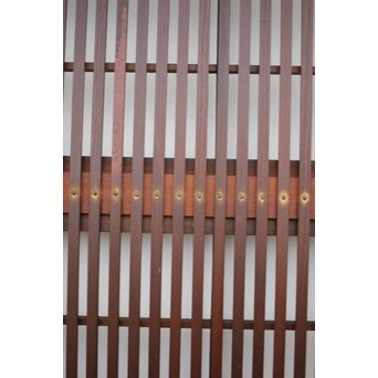 障子枠付 変則格子戸　L1027 