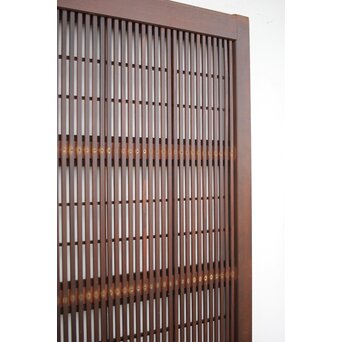 障子枠付 変則格子戸　L1027 