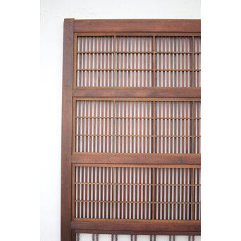 障子枠付 変則格子戸　L1027 