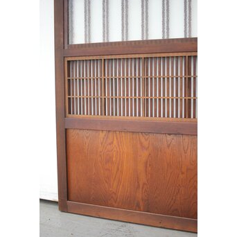 障子枠付 変則格子戸　L1027 