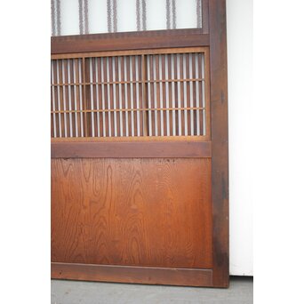 障子枠付 変則格子戸　L1027 