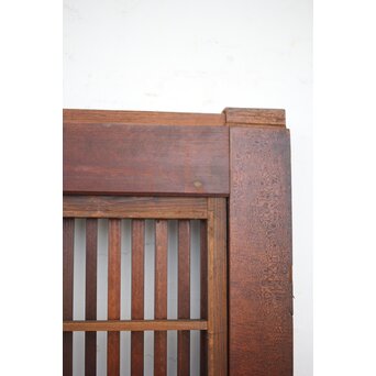 障子枠付 変則格子戸　L1027 