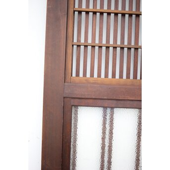 障子枠付 変則格子戸　L1027 