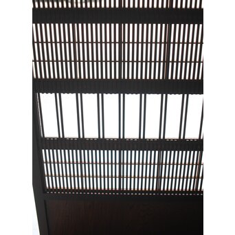 障子枠付 変則格子戸　L1027 